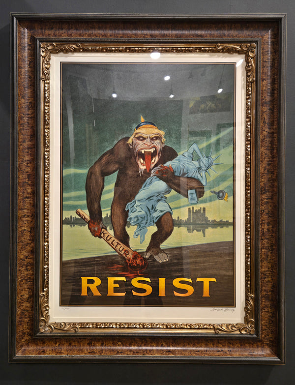 Resist - Framed