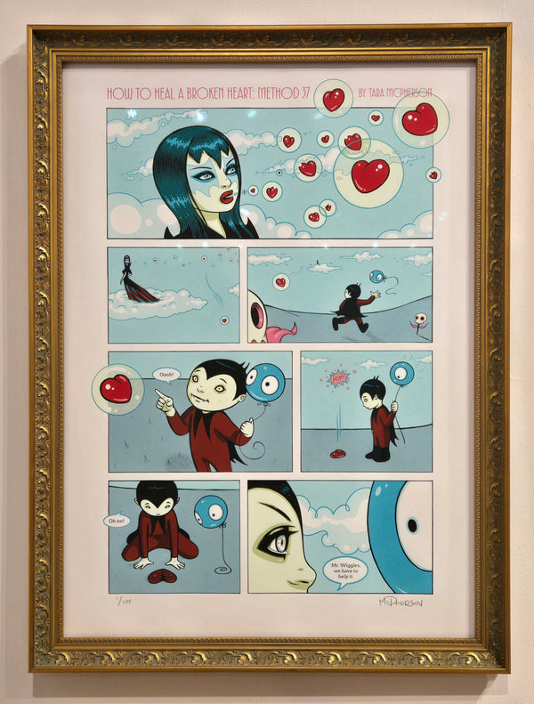 How to Heal a Broken Heart: Method 37 - Diptych - Framed