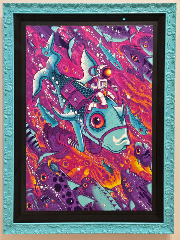 Against the Flow - Framed