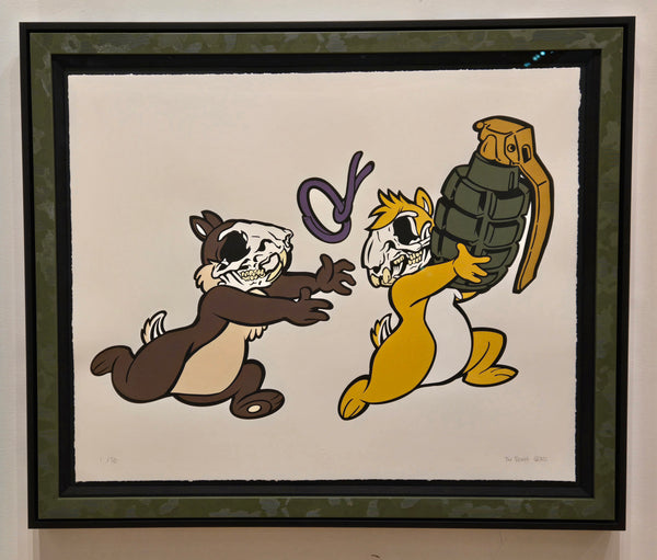 Death Chipmunks - Framed
