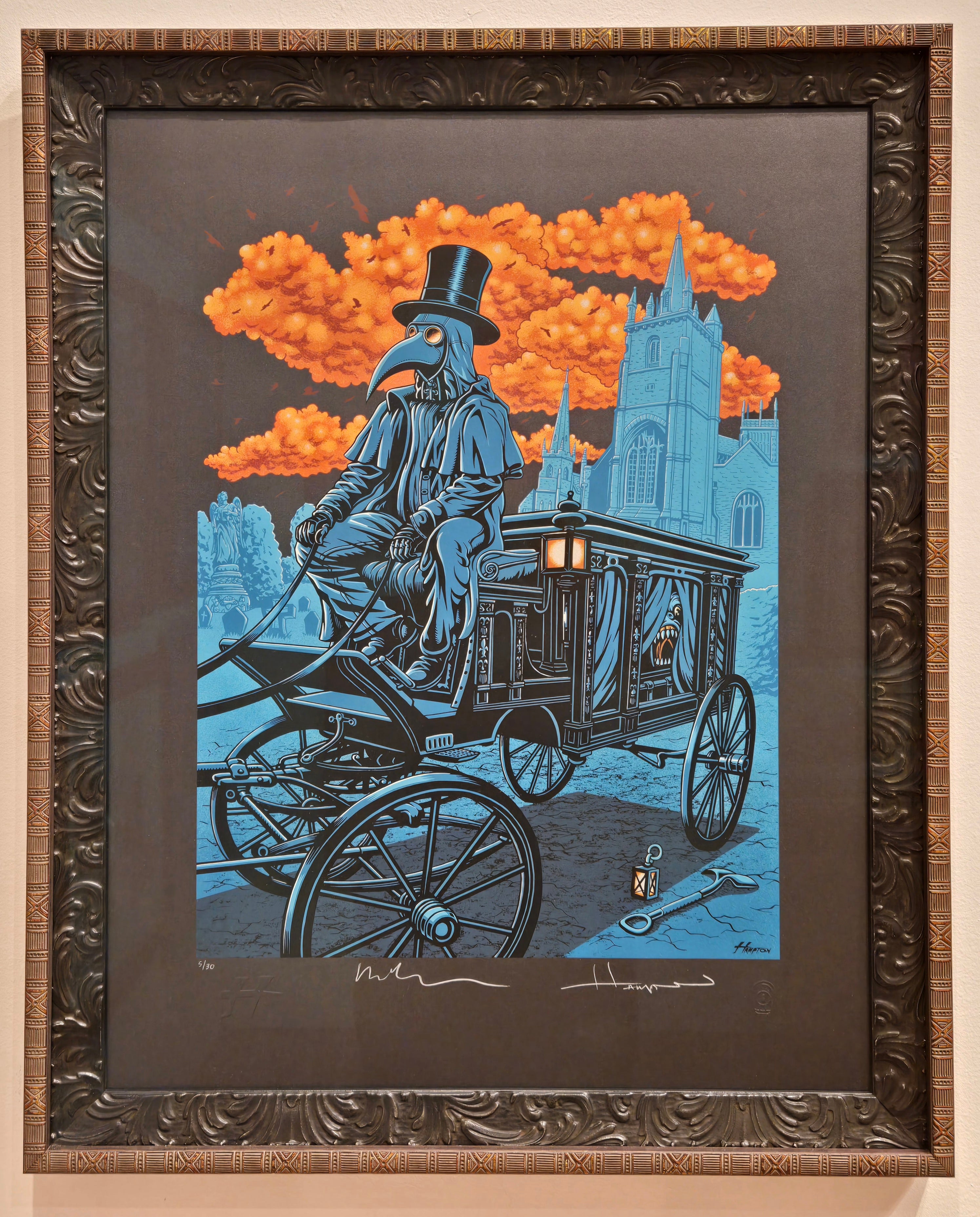 The Days of Pandemia - Framed