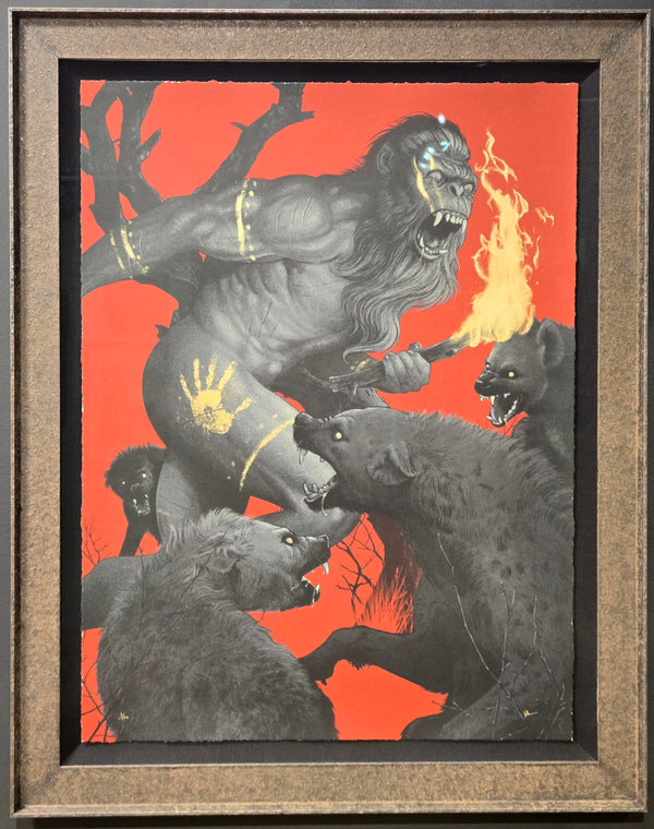 Flame & Fury - Framed