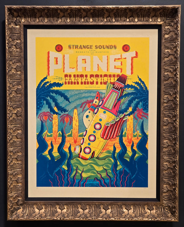 Planet Fantastique - Framed