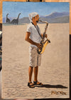 Sax Man In a Wasteland