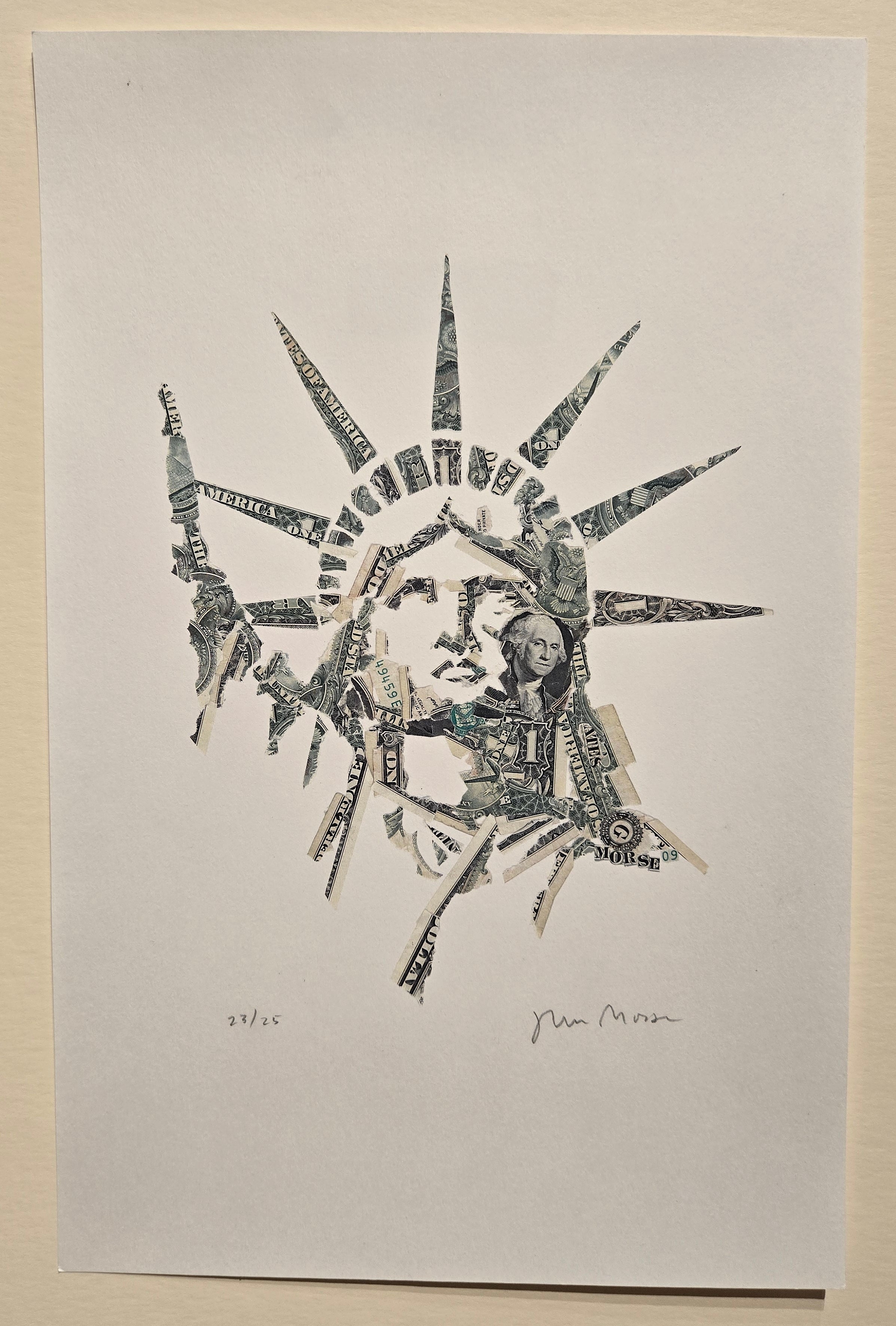 Money Statue of Liberty