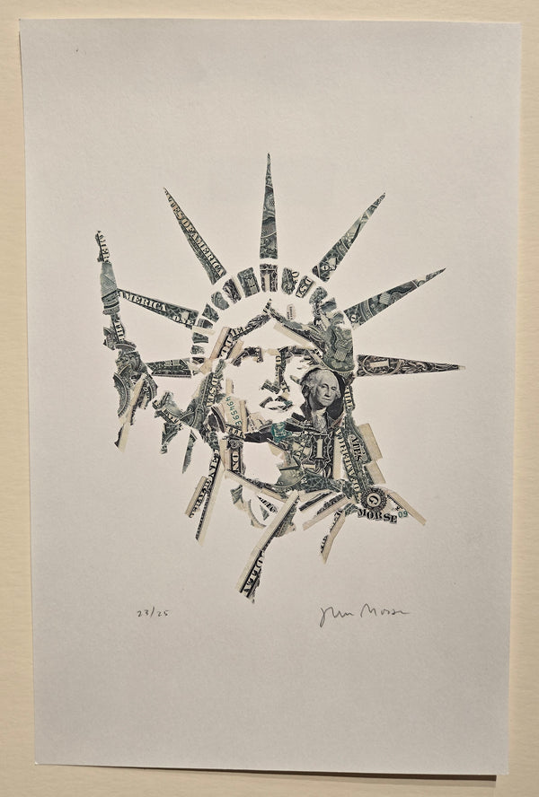 Money Statue of Liberty
