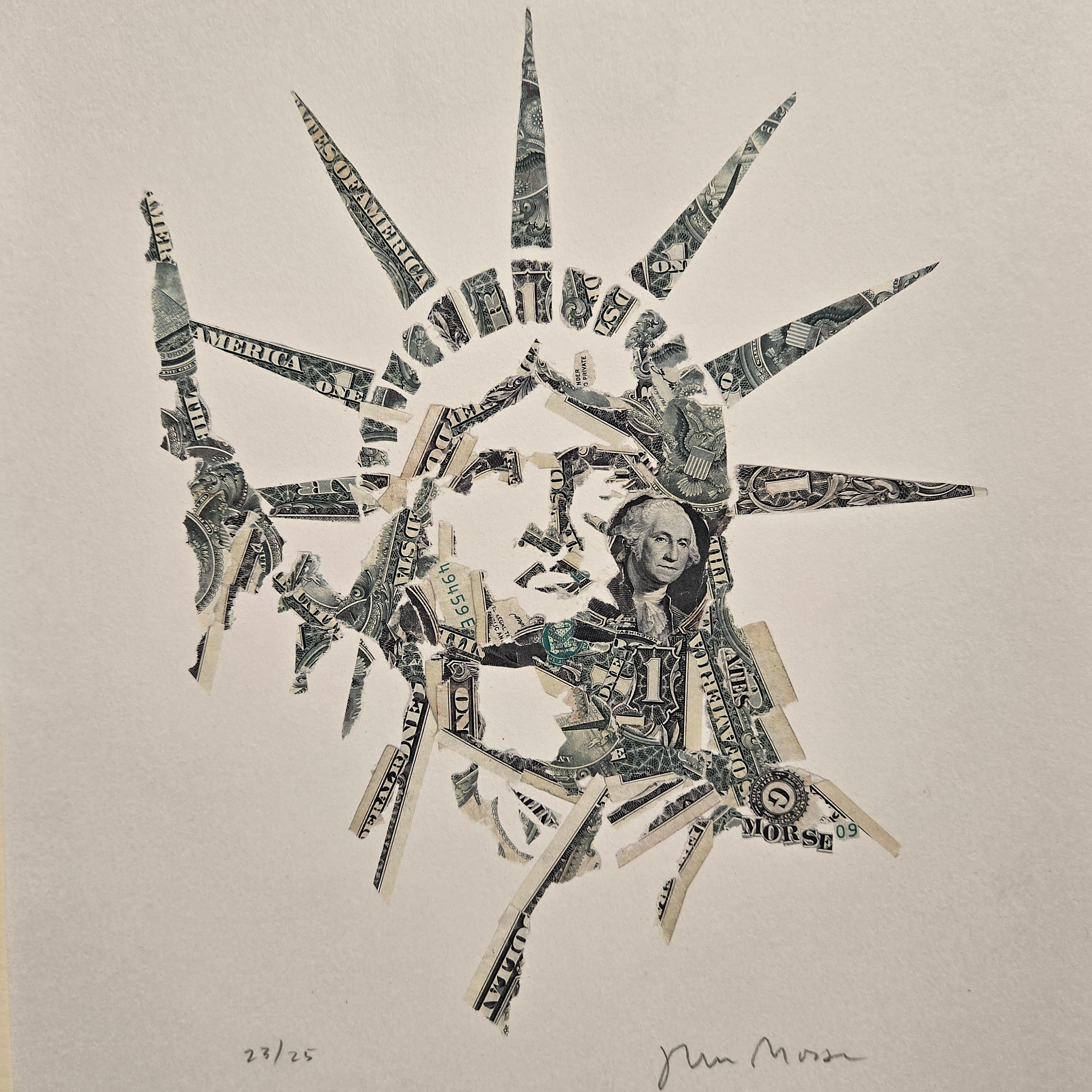 Money Statue of Liberty