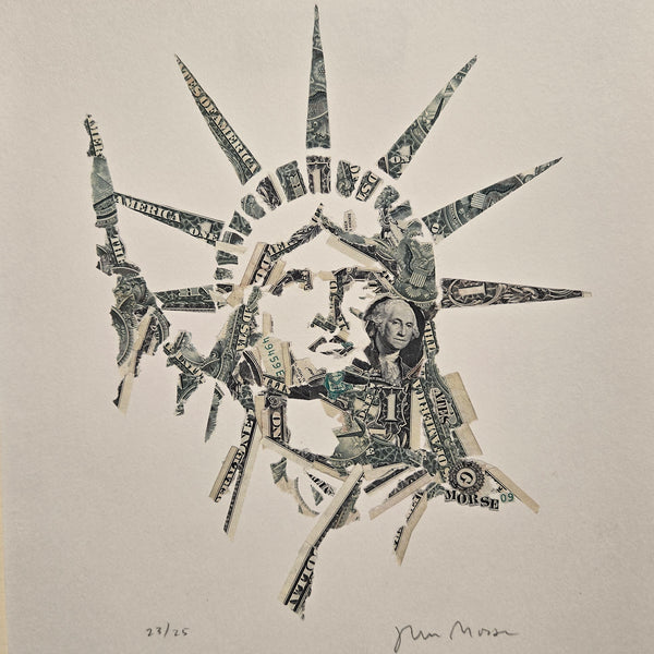 Money Statue of Liberty