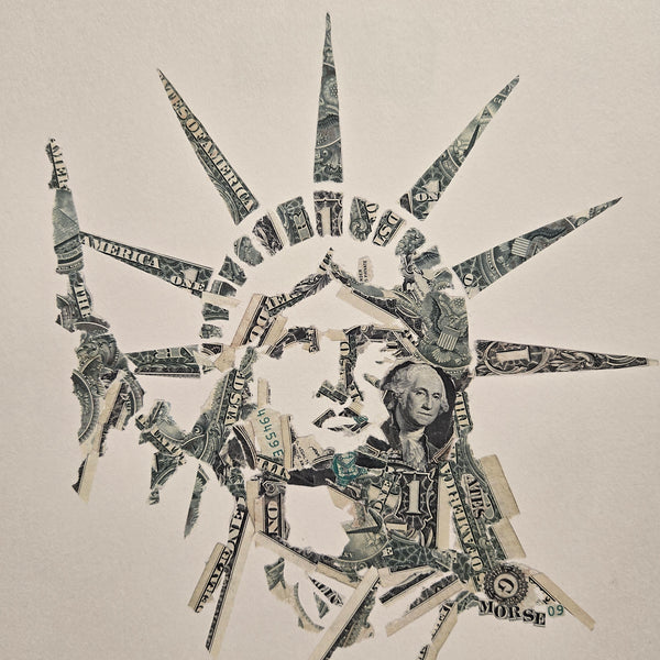 Money Statue of Liberty