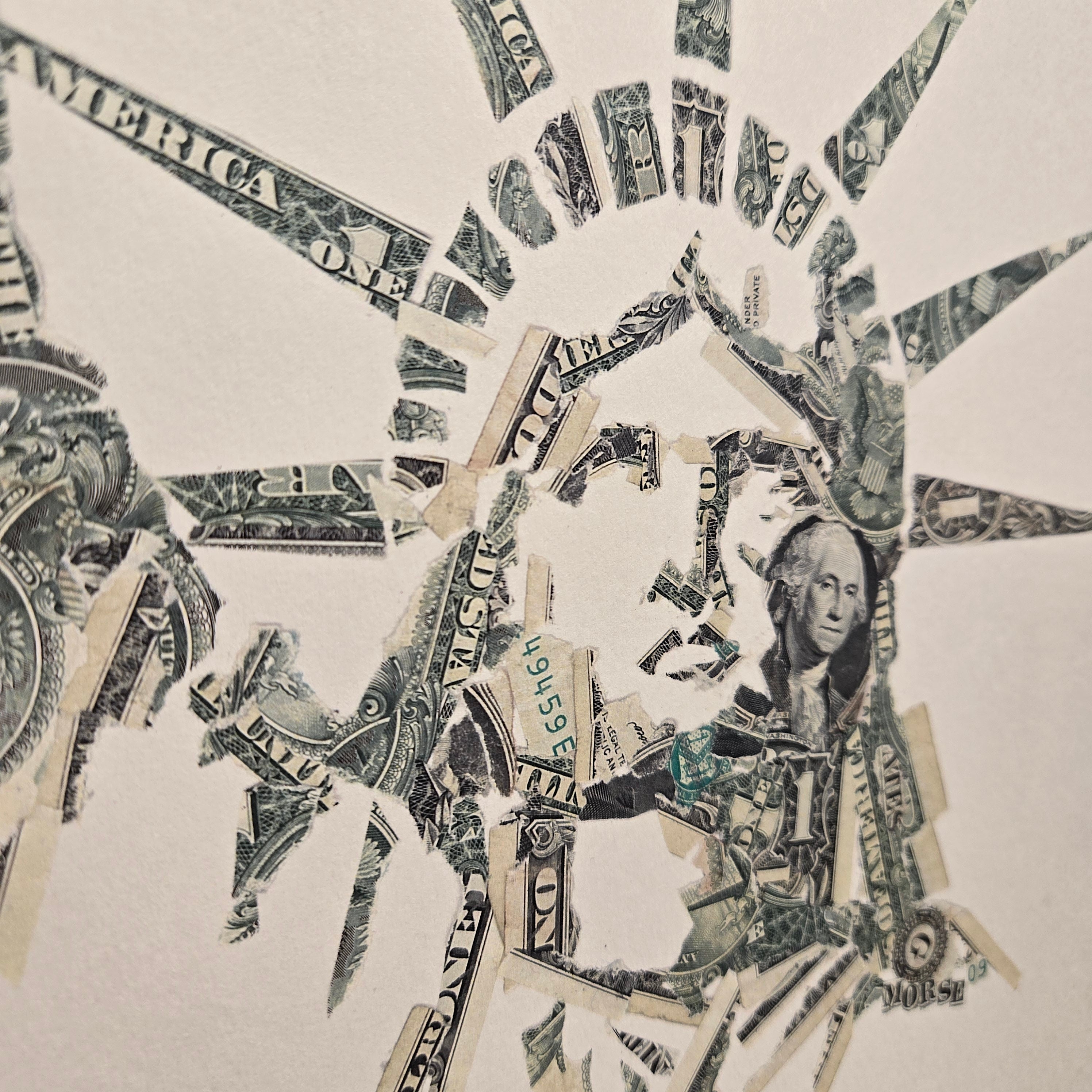 Money Statue of Liberty