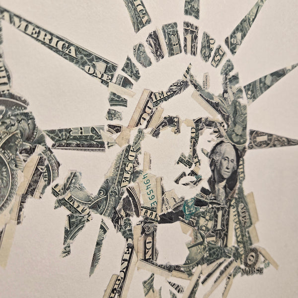 Money Statue of Liberty
