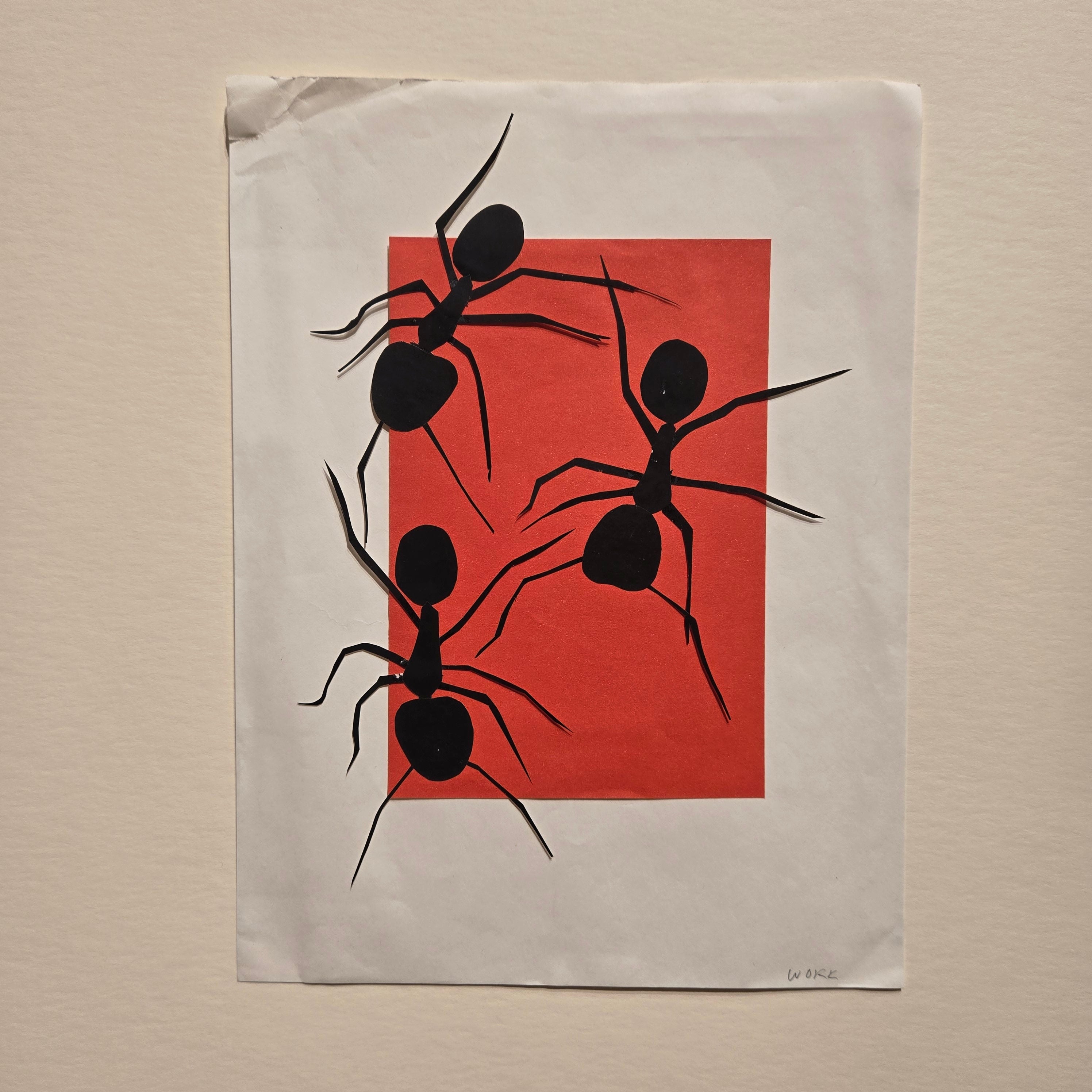 Categories on the Beauty of Physics: Work (Ants)