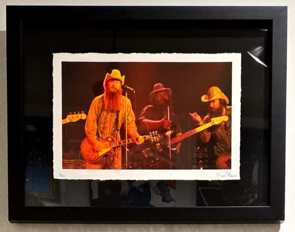 ZZ Top - Dusty Double exposure 1/20 - Framed