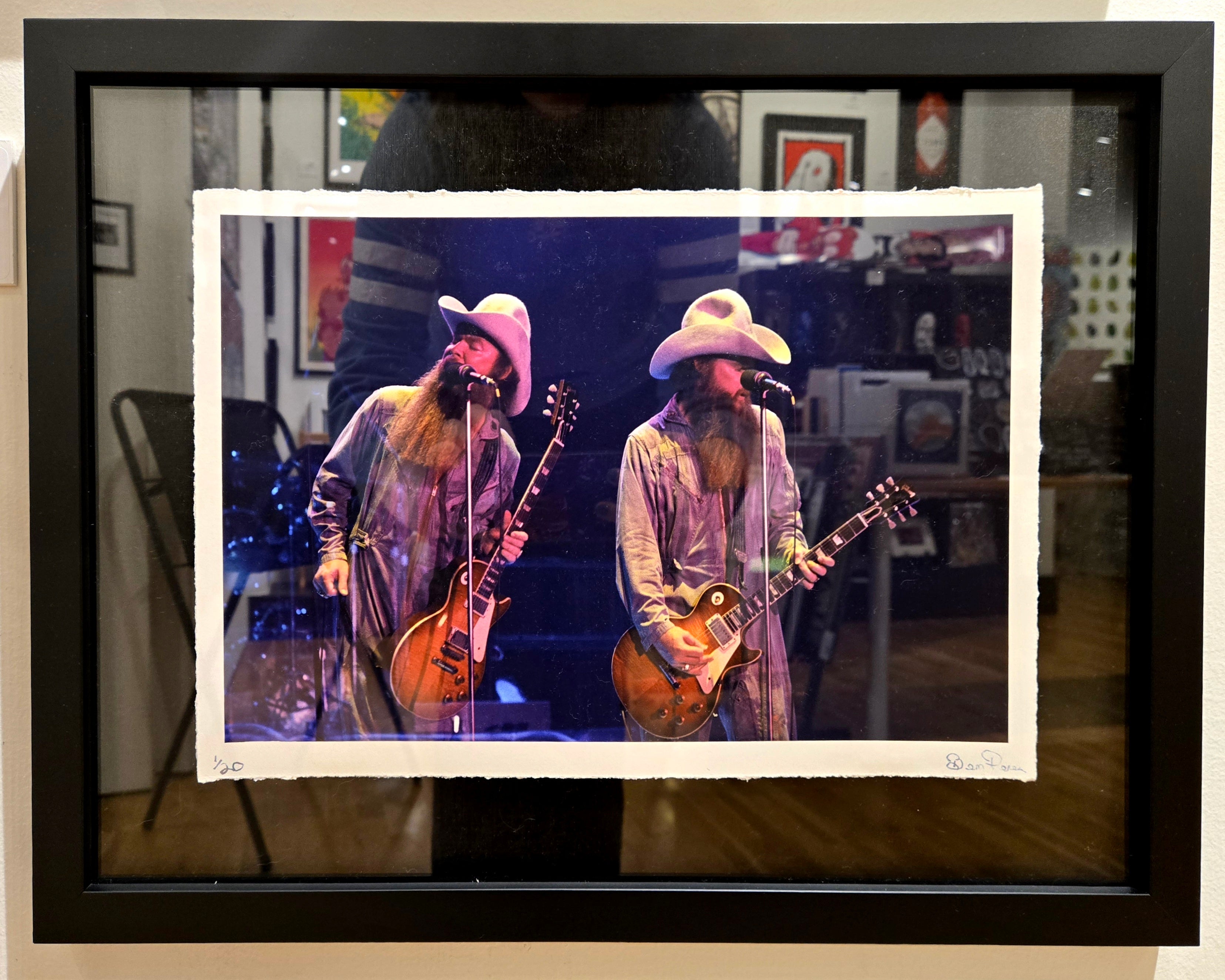 ZZ Top - Double Exposure 1/20 Large - Framed