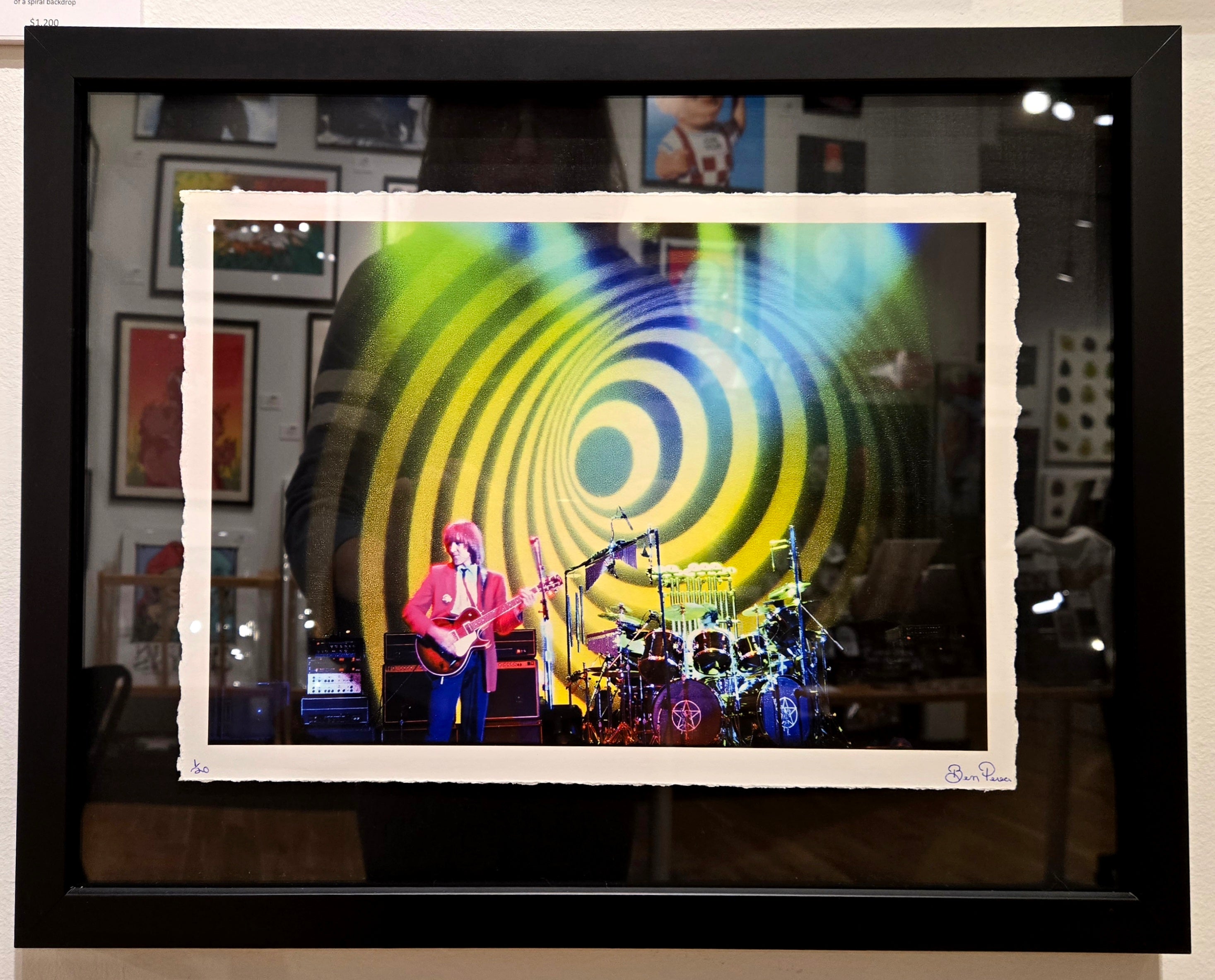 Rush Spiral 1/20 Large - Framed