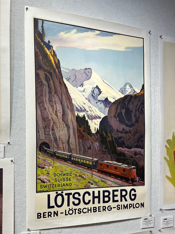 Lotschberg - Switzerland Travel Poster