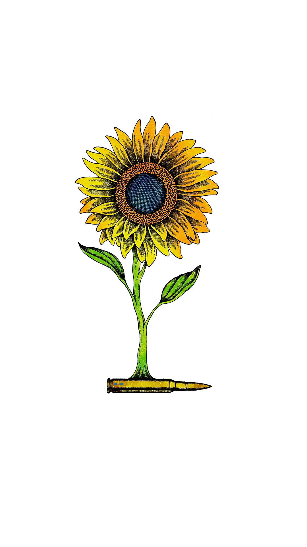 Wild Sunflower - Triptych