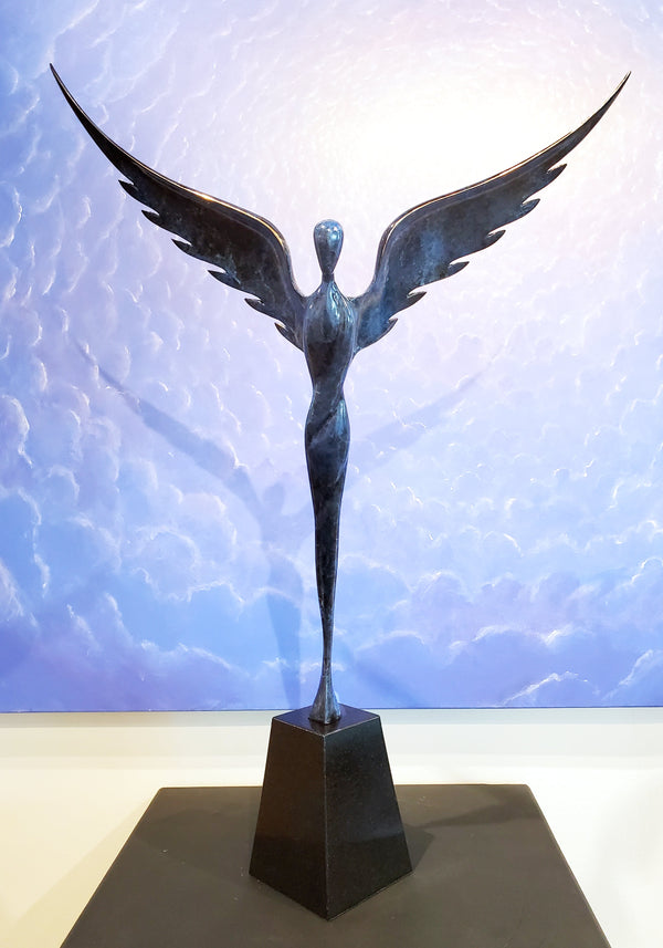 Angel of Reconciliation - Large - Cobalt Blue II