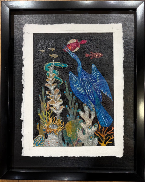 Anhinga Dreams - Framed