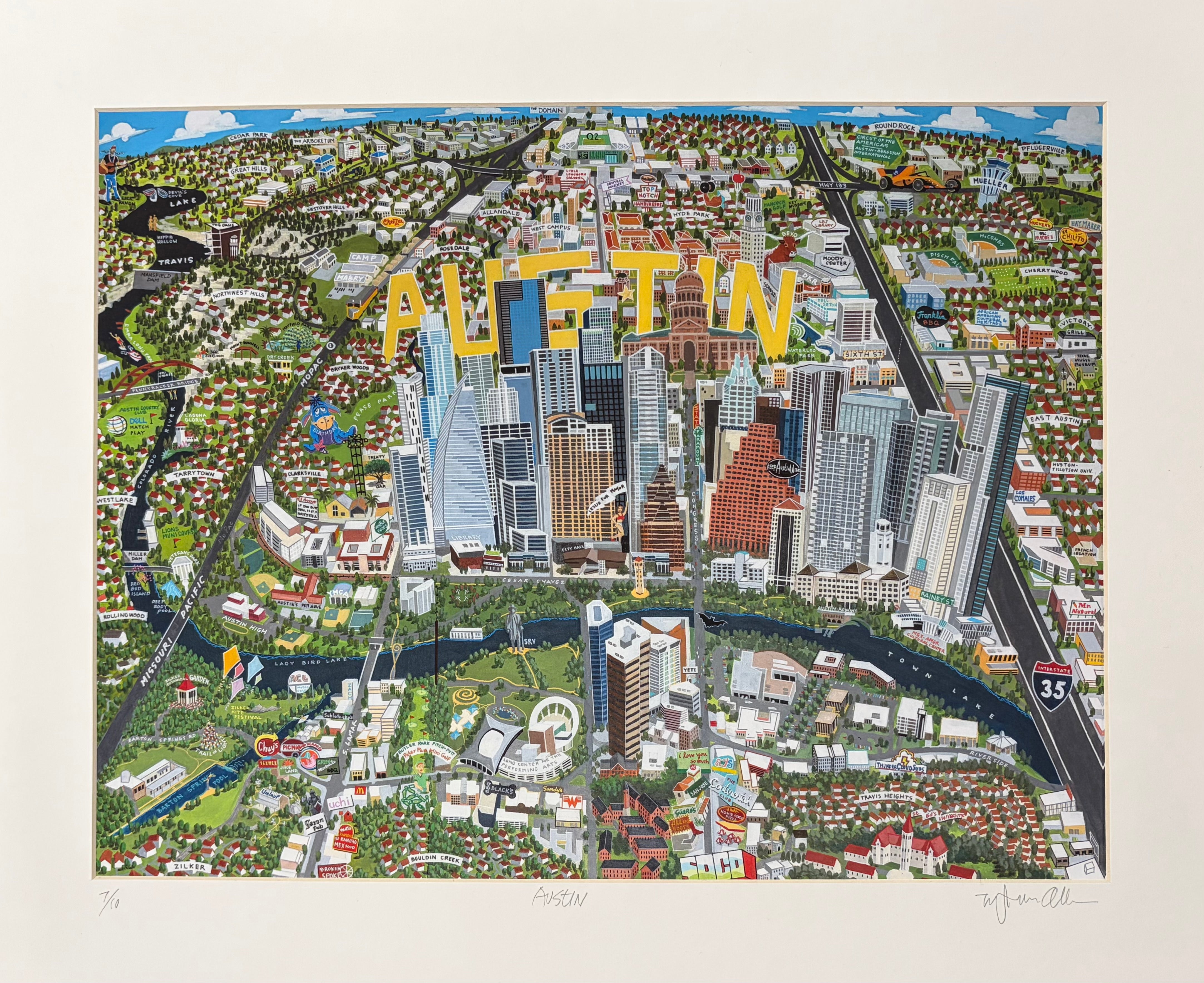 Austin Map 7/10