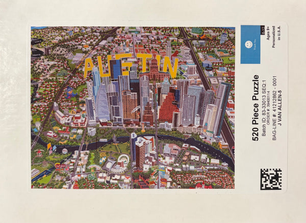 Austin Map Puzzle