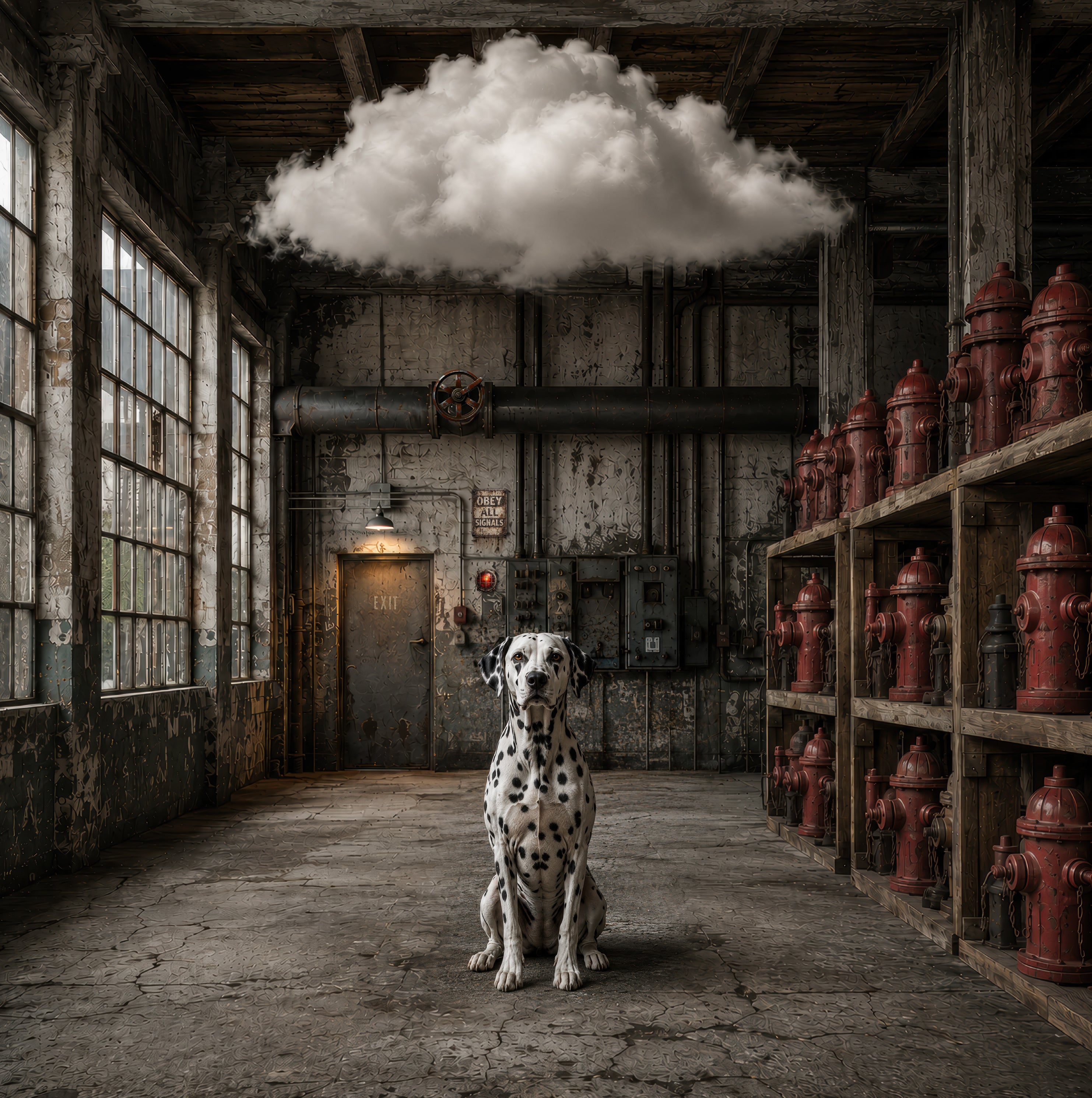 Clouds in Boxes - Fire Drill