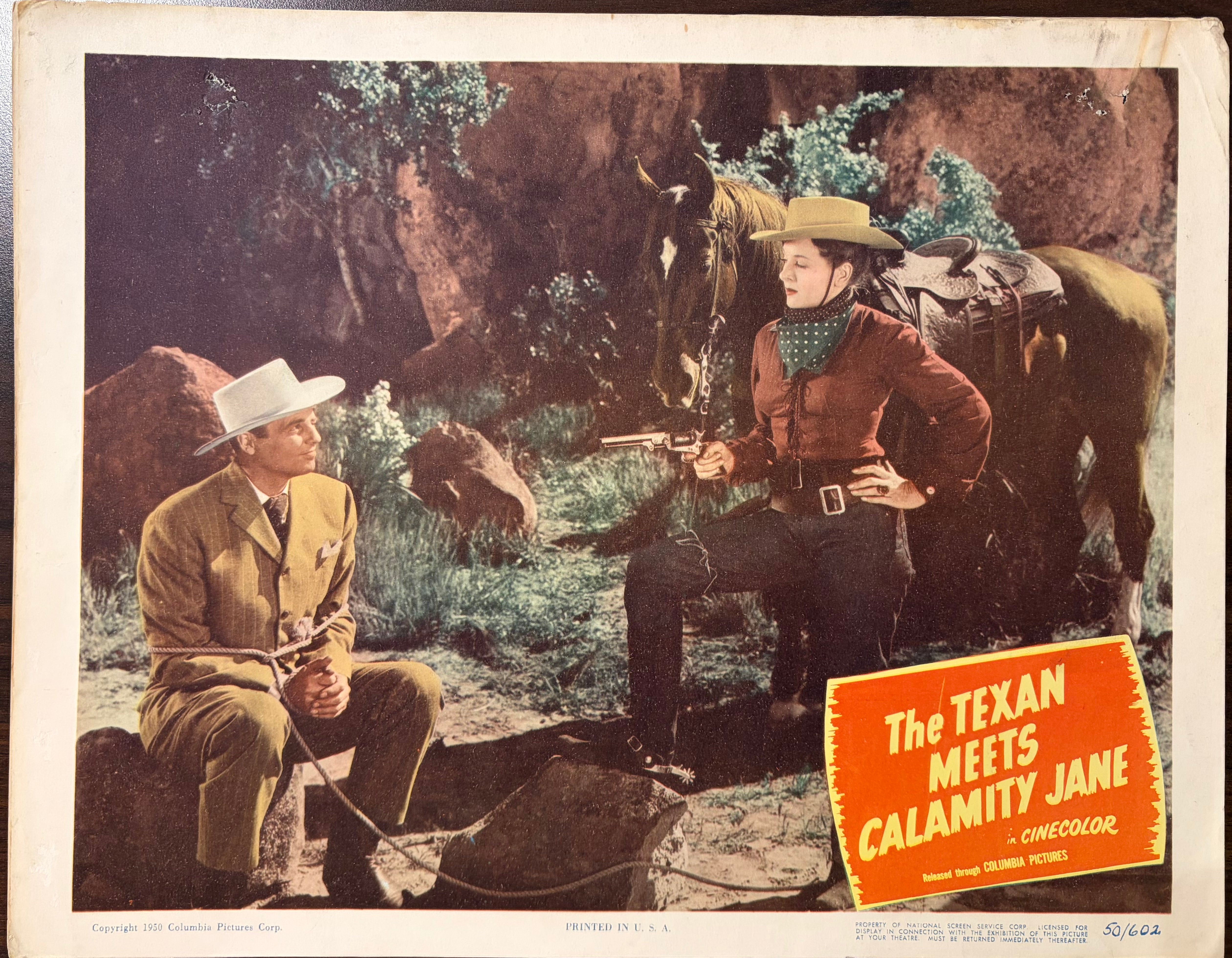 The Texan Meets Calamity Jane