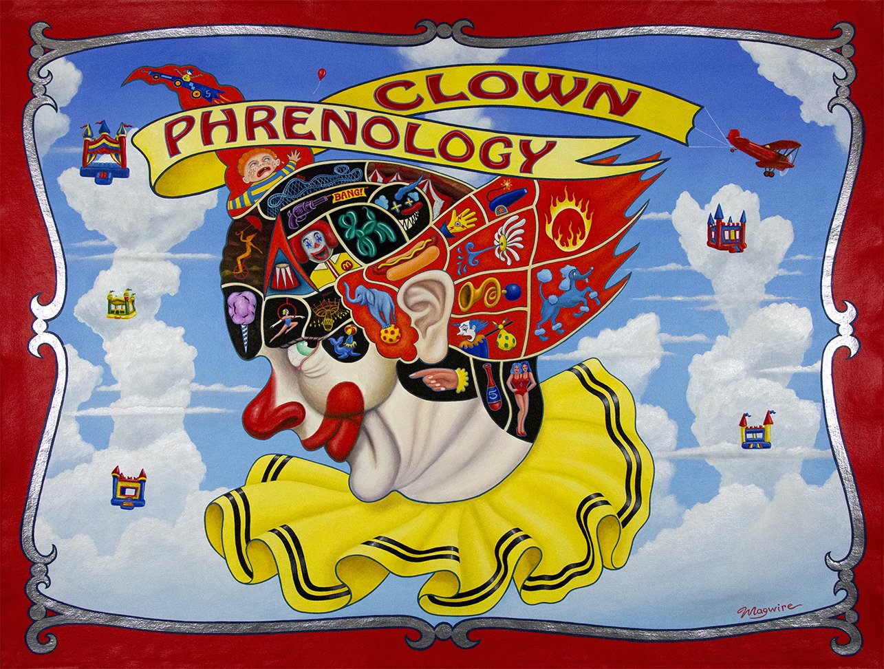 Clown Phrenology 100/100 (SM)
