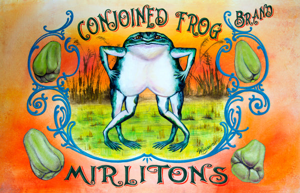 Conjoined Frog Mirlitons (SM)