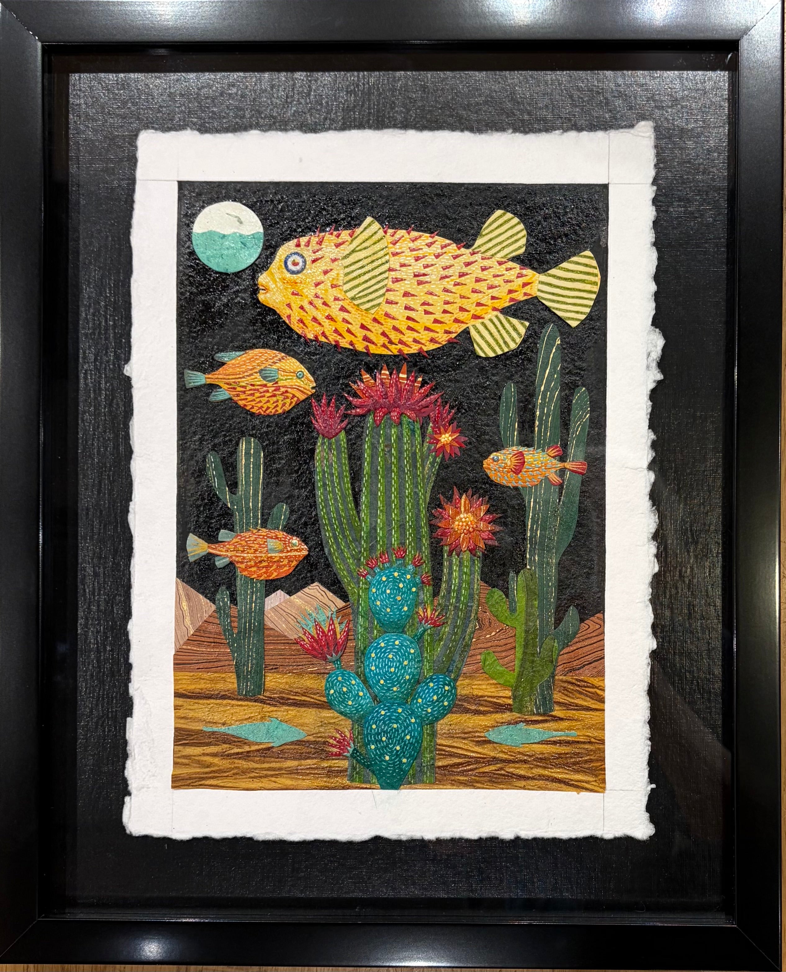 Desert Drive - Framed