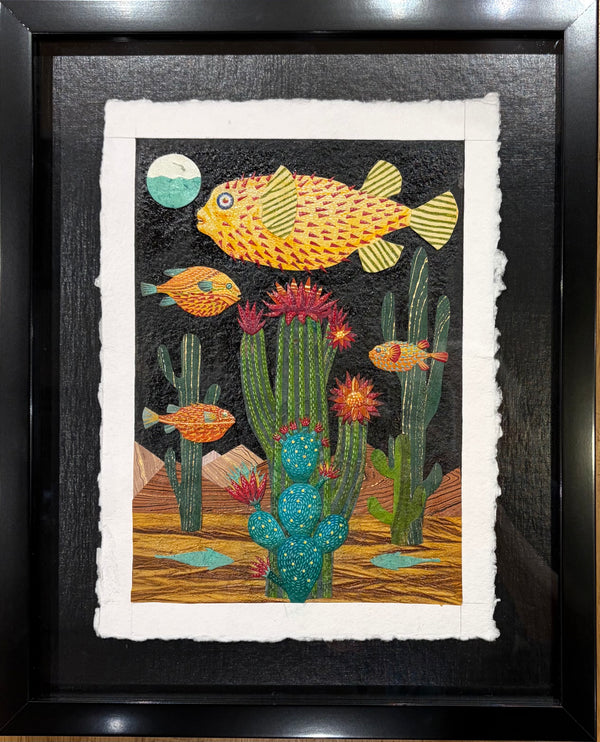 Desert Drive - Framed