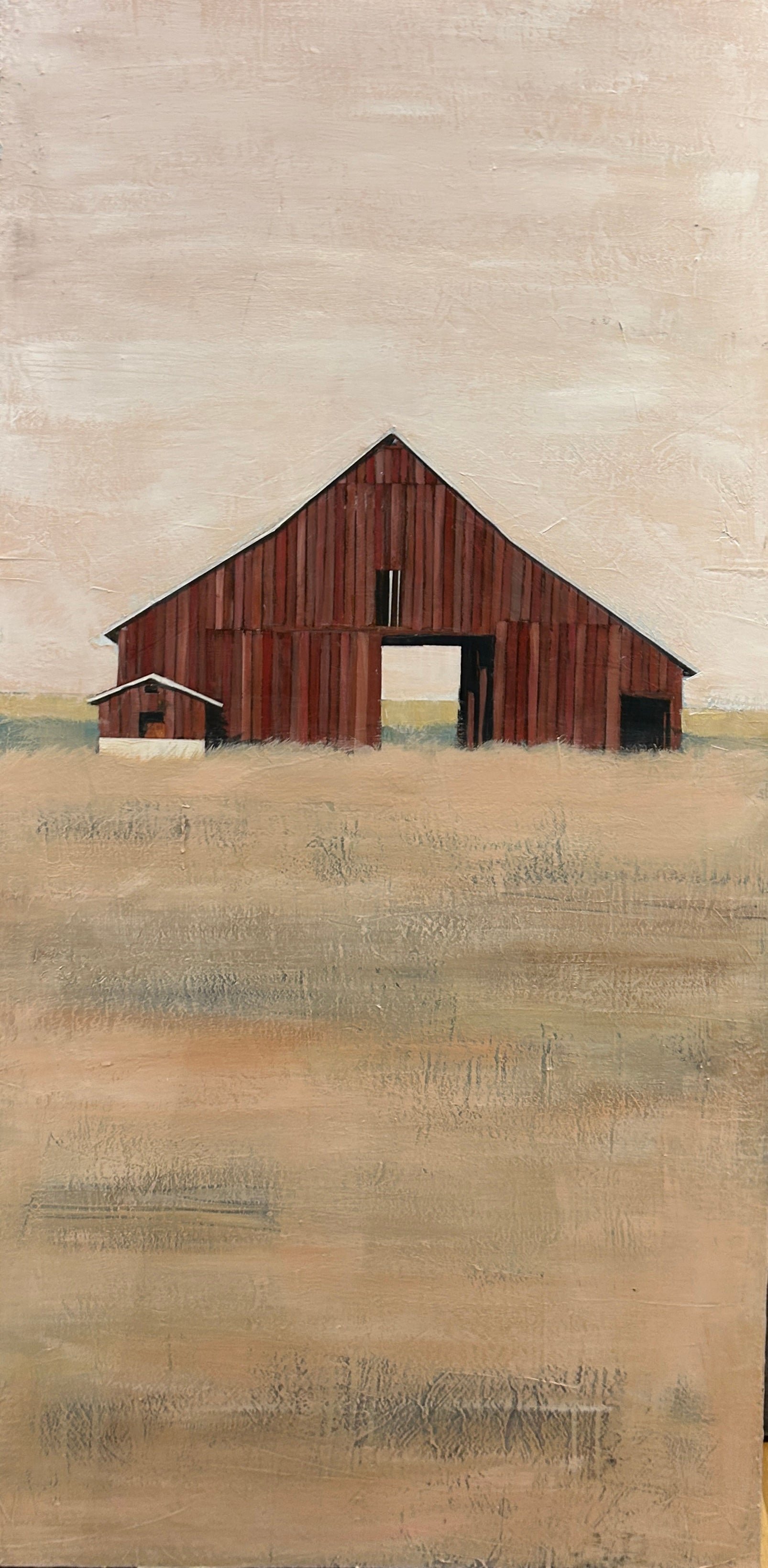 Mother Daughter Barn in Summertime