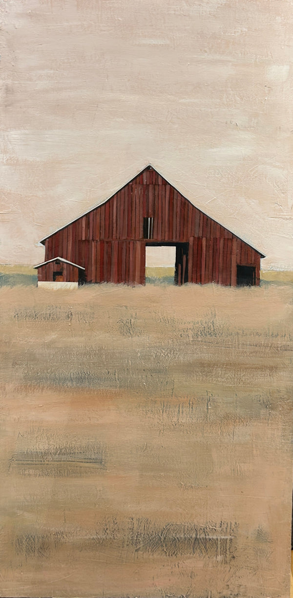 Mother Daughter Barn in Summertime