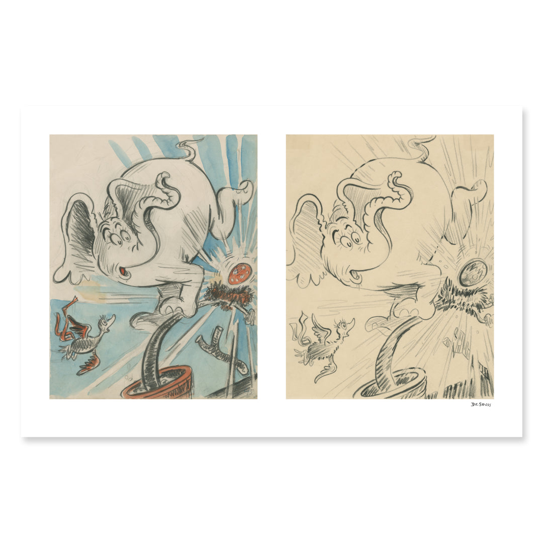An Elephant Is Faithful - Diptych 97/850 (SET)