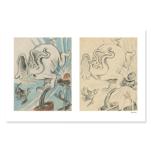 An Elephant Is Faithful - Diptych 97/850 (SET)