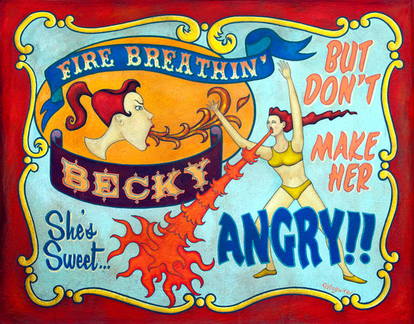 Fire Breathing Becky 2/50