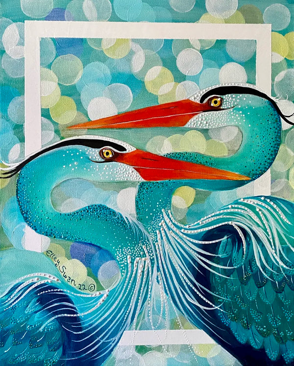 Great Blue Herons