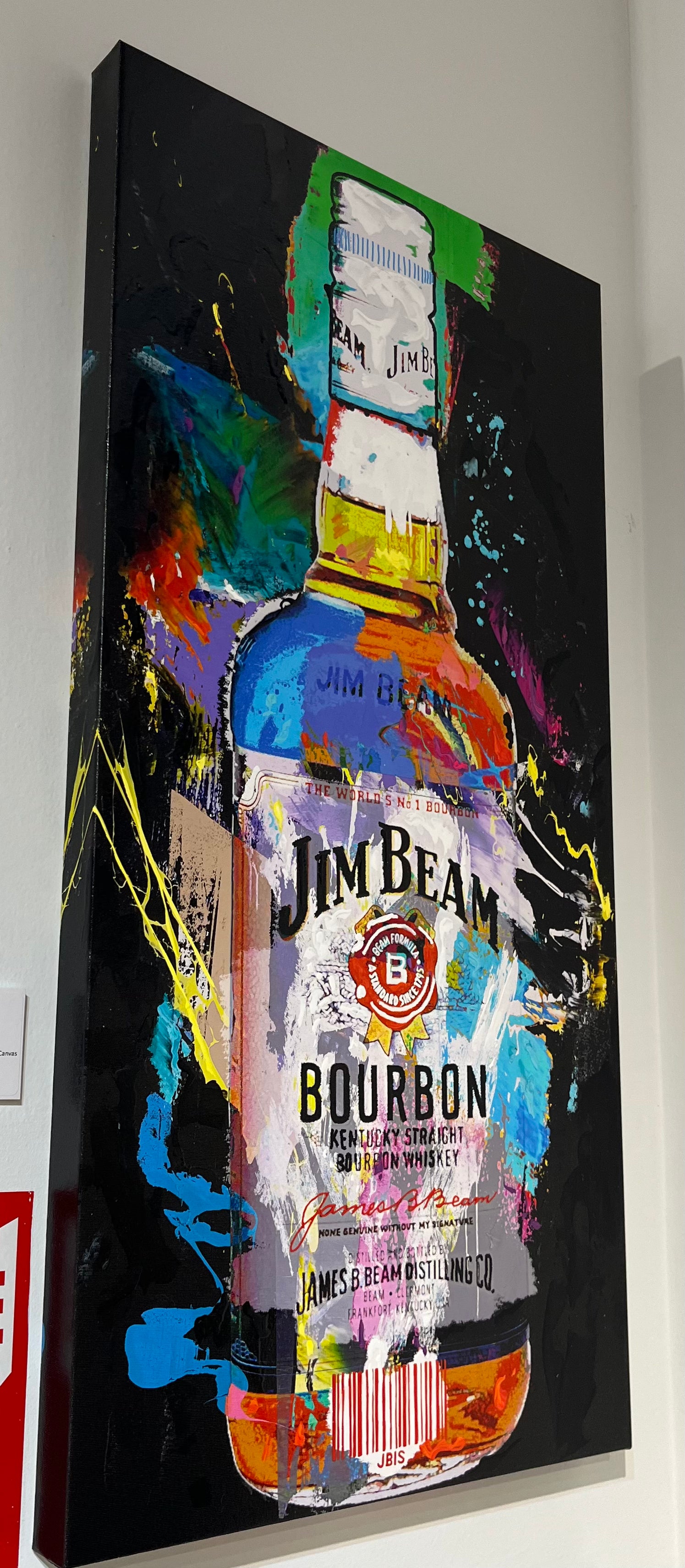 Bisaillon Brothers artwork of Jim Beam.