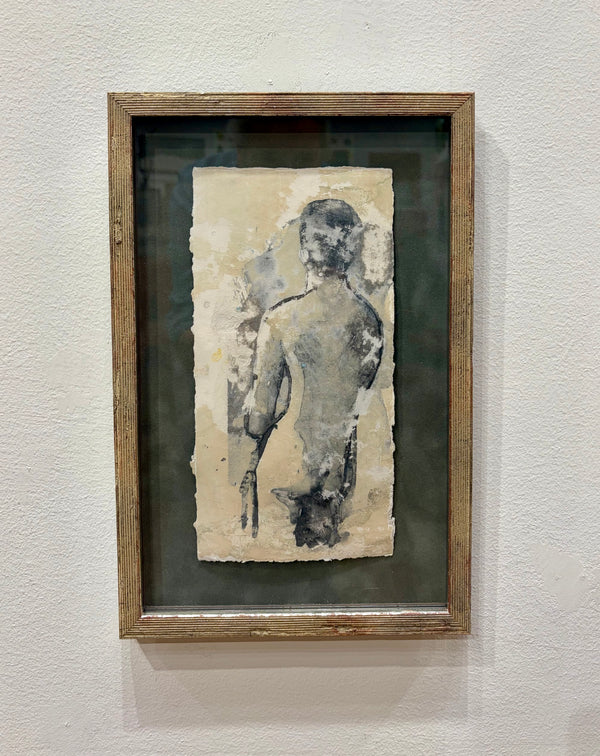 Standing Male Back - Framed