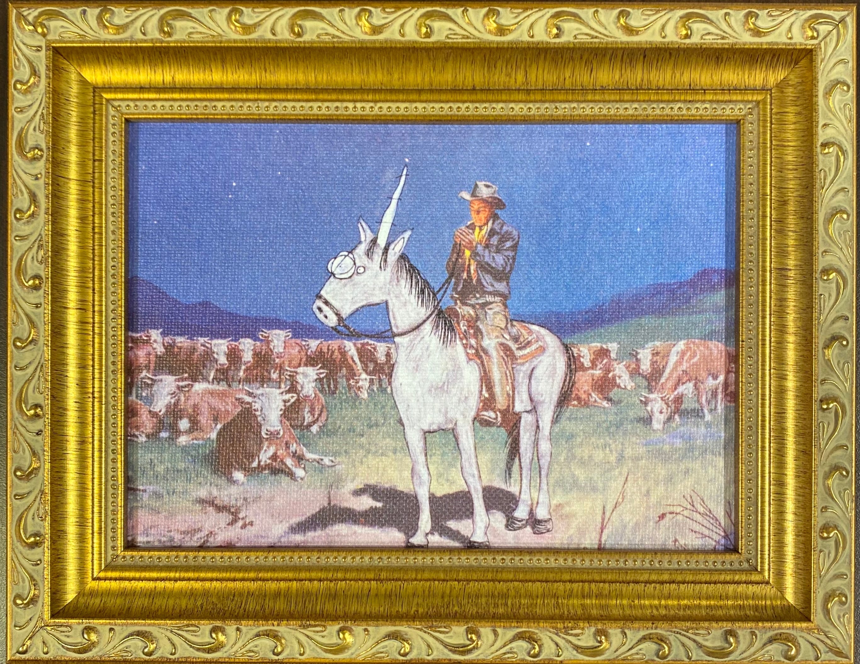 Unicorn Country - Small Framed