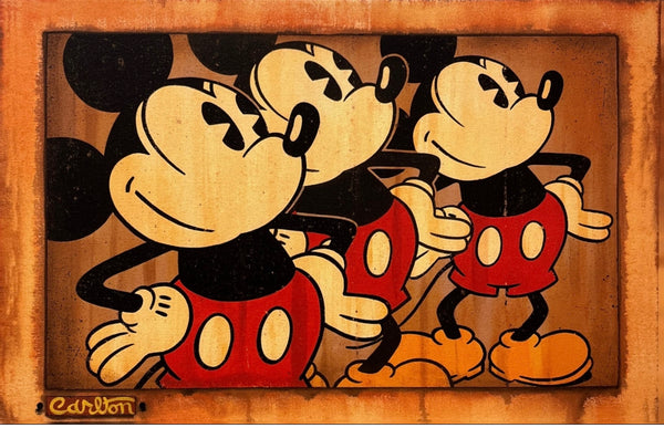 Three Vintage Mickeys