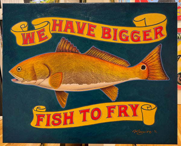 Bigger Fish - Uniquely Embellished 1/1