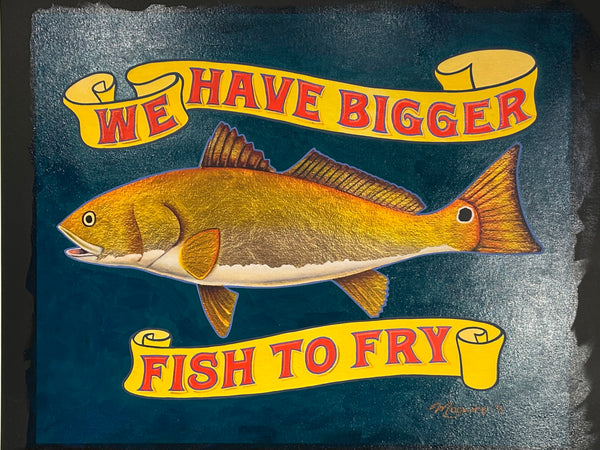 Bigger Fish - Uniquely Embellished 1/1