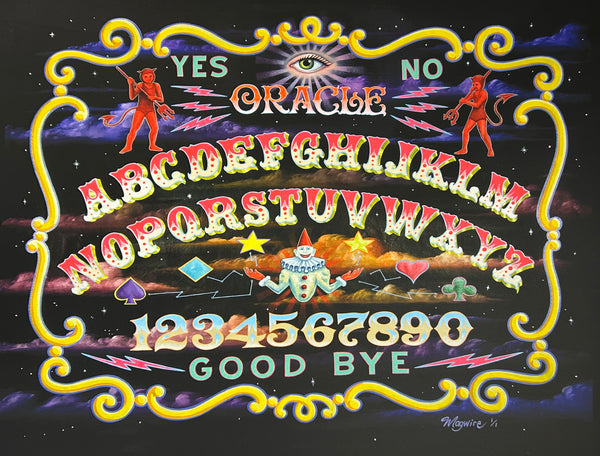 Circus Ouija - Uniquely Embellished 1/1
