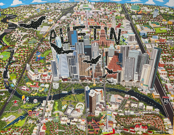 Austin Map Bats 1/1
