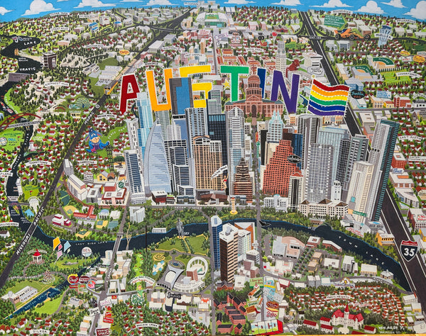 Austin Map Pride 1/1