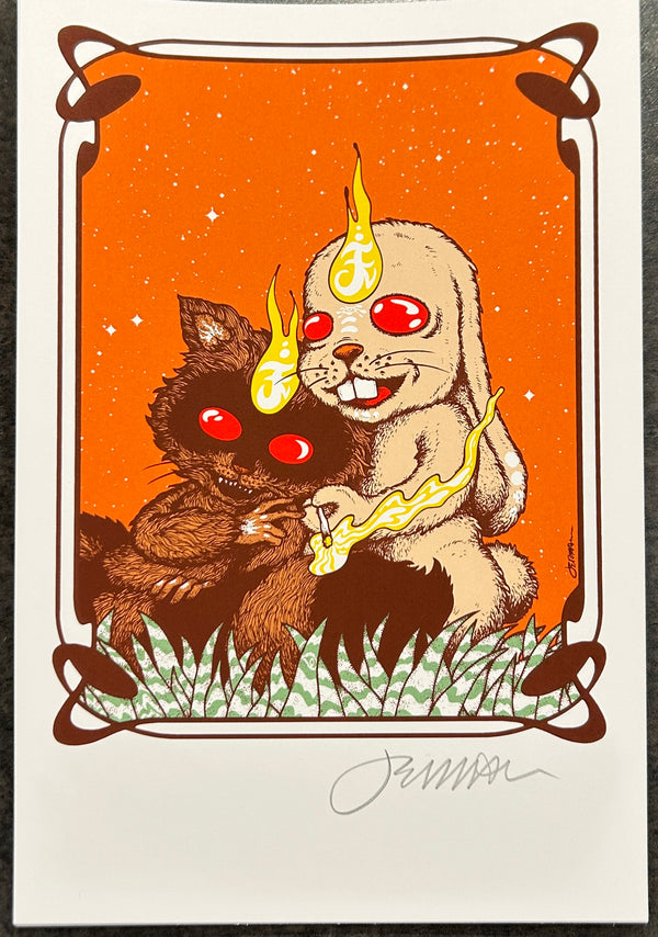 Midnight Sunshine - Handbill - White Stock