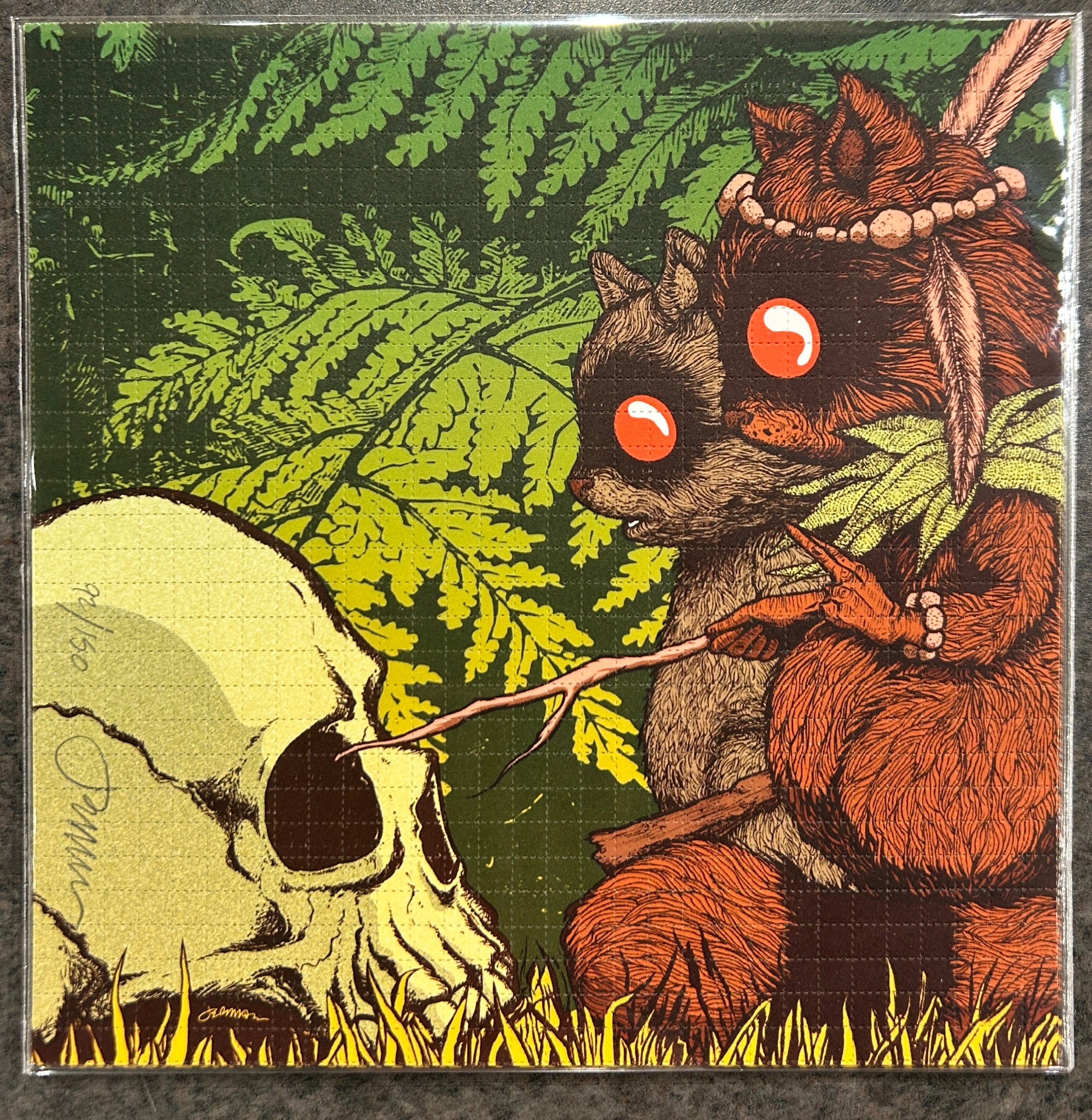 THE OLD ONES Blotter Art Sheet  94/150