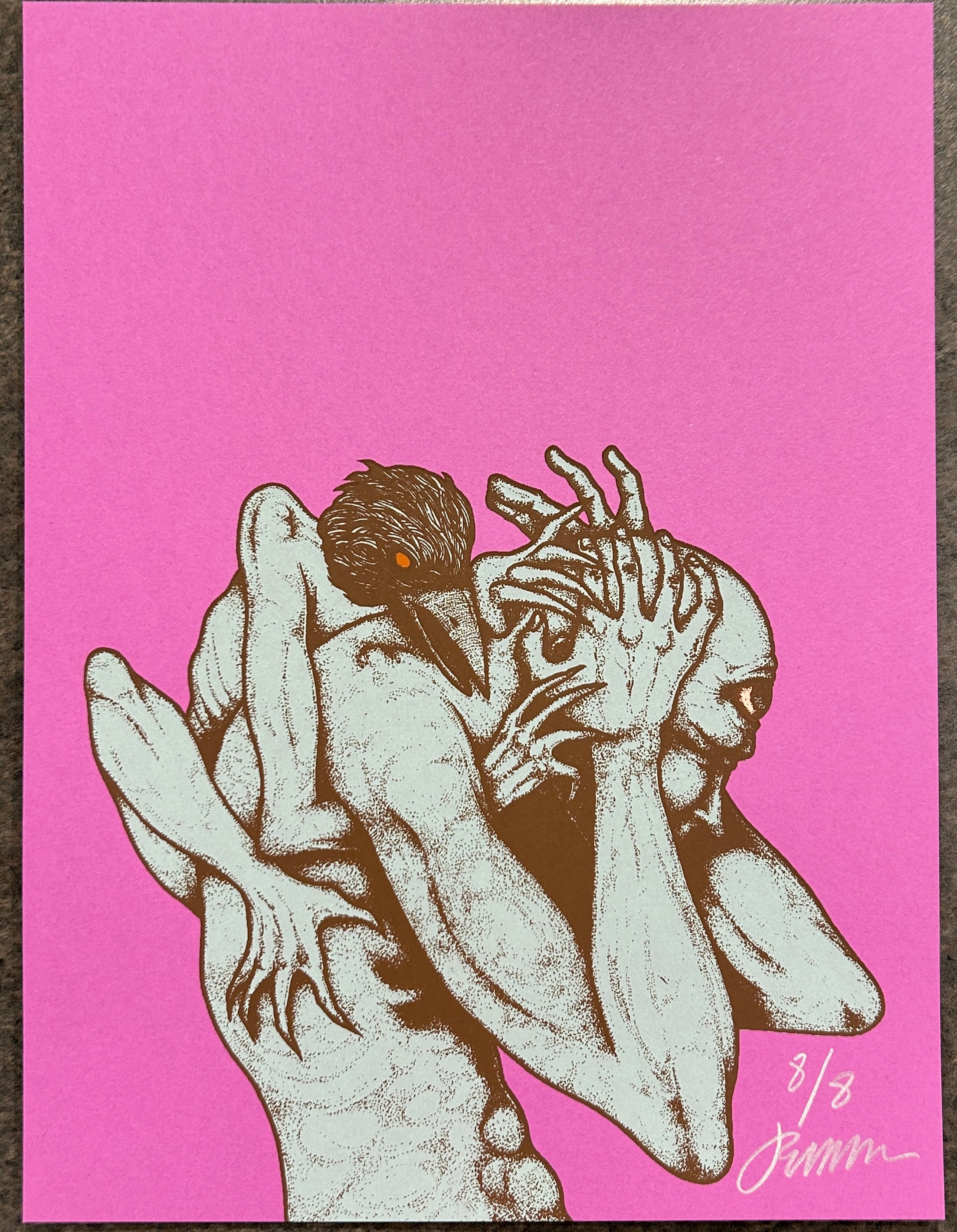 TROUBLES - Purple Stock 8/8  RARE!!!