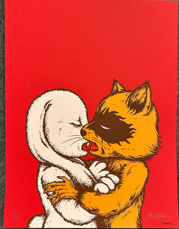 The Kiss -  Red Stock 11/13  RARE!